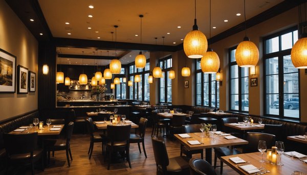 Éclairez votre restaurant avec des suspensions design innovantes